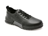 Pantofi GRYXX negri, F0009, din piele naturala