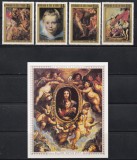 Coasta de Fildes 1978 - 400 de ani de la nașterea lui Rubens,Serie + Colita, MNH, Nestampilat