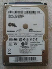 Hard disk laptop 320GB, HDD SATA 2.5 Seagate ST320LM001, 5400 rpm TESTAT OK foto