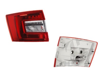 Stop spate lampa Skoda Octavia 3 (5e), 03.2017-, spate, Stanga, Combi, STANDARD LED; H21W+LED+P21W+PY21W; fara suport bec, VARROC foto