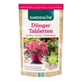 Set 45 tablete &icirc;ngrășăm&acirc;nt Gardenline pentru plante de balcon, terasă și ghiveci, 45 buc x 5 g