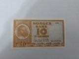 Norvegia 10 Kroner 1961 Noua
