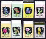 DB1 Flora Plante Medicinale Flori Ungaria 1961 8 v. NDT MNH, Nestampilat