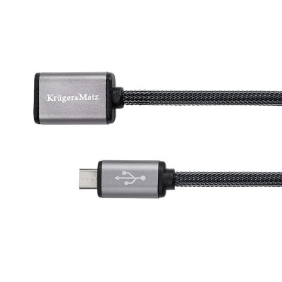 Cablu Kruger&amp;amp;Matz Prelungitor USB-Micro USB 1 m foto