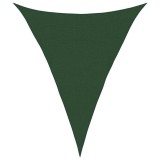 Cumpara ieftin Panza parasolar, verde inchis, 4x5x5 m, HDPE, 160 g/m&sup2;