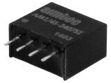 Convertor DC/DC 0,25W 24V la 7,2V 35mA