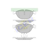 Set placute frana Icer 181961, parte montare : Punte Fata