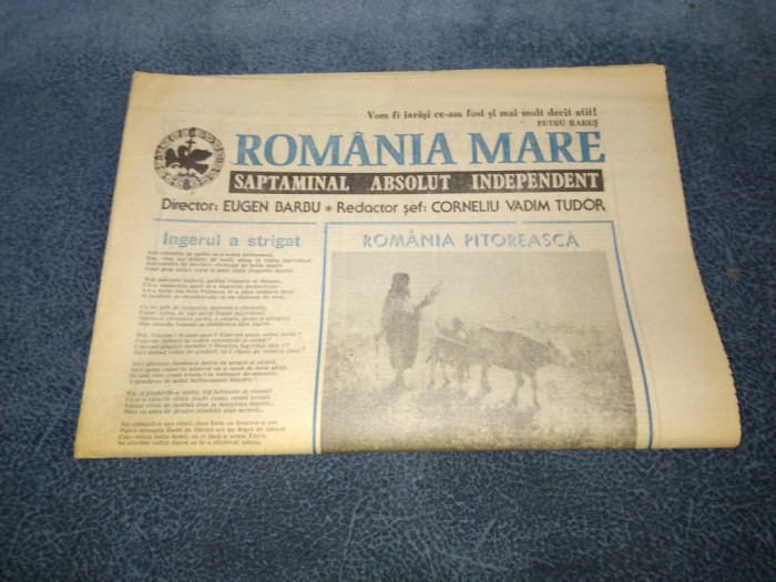 REVISTA ROMANIA MARE 21 AUGUST 1992