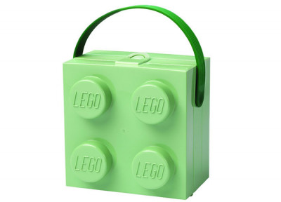 LEGO Cutie pentru sandwich 2x2 verde Quality Brand foto