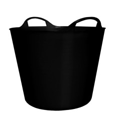 RECIPIENT FLEXIBIL CU MANERE - 42L / NEGRU foto