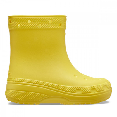 Cizme Crocs Toddler Classic Boot Galben - Sunflower foto