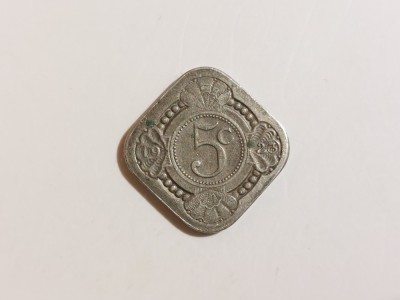 5cent 1923 Netherlands, moneda foto