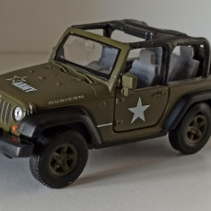 Macheta Jeep Wrangler Rubicon 2007 US Army - Welly 1/36