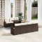 vidaXL Set de canapele pentru grădină 8 pcs Maro 100 x 55 x 73 cm 3357321
