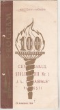 Bnk div Program Centenarul Scolii IL Caragiale Ploiesti 1964