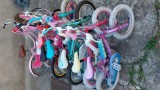 Vind biciclete pentru fete in stare foarte buna