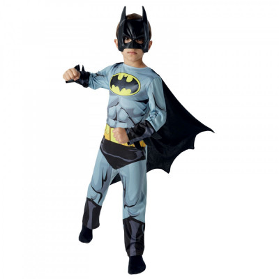 Costum Clasic Batman pentru baieti 7-8 ani 128 foto