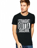 Cumpara ieftin Tricou negru barbati - Straight Outta Suceava - XL, THEICONIC