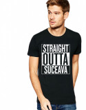 Cumpara ieftin Tricou negru barbati - Straight Outta Suceava - 2XL, THEICONIC