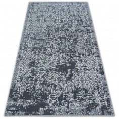 Covor Sense Micro 81260 Vintage alb si antracit, 200x290 cm