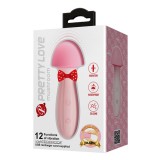 Vibrator Romantic Pretty Love Mushroom, 12 Functii, incarcare USB