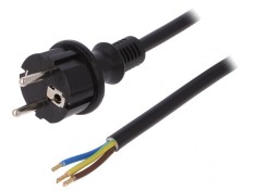 Cablu Electric SCHUKO 3x2.5mm&sup2; 2m