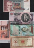 Set 5 bancnote de prin lume adunate (cele din imagini) #151, Europa