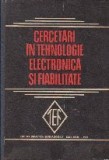 Cercetari in Tehnologie Electronica si Fiabilitate