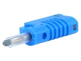 Mufă Banană 4mm Albastră