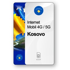 eSIM Internet Kosovo, valabil 7 zile, trafic 1 GB, Premium