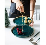Platou Portelan Supraetajat pentru Candy Bar, 2 niveluri