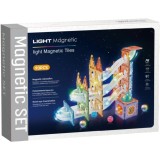 Labirint magnetic Diamond cu lumini - 93 piese (7.5 cm)