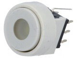 Comutator tastatură DPDT LED albă 30VDC THT