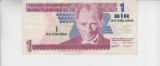 M1 - Bancnota foarte veche - Turcia - 1 lira - 2005