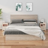 Cumpara ieftin Noptiere, 2 buc, 40x35x49 cm, lemn masiv de pin