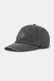 P.E Nation șapcă de baseball din bumbac Global femei, culoarea gri, uni, 251A188