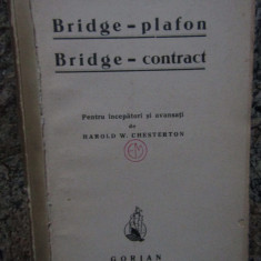 BRIDGE PLAFON-BRIDGE CONTRACT - H. W. CHESTERTON, 1944