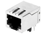 Soclu RJ45 Ecranat cu Transformator de Separare THT PIN 8