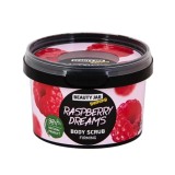 Scrub pentru corp cu efect de fermitate Raspberry Dreams Yummy, 360g, Beauty Jar
