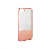 Husa Silicon ELECTROPLATE Apple iPhone 6 Plus / 6S Plus (5,5inch ) Rose Gold