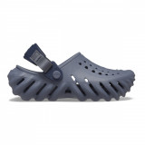 Saboti Crocs Classic Echo Clog Kids Albastru - Storm