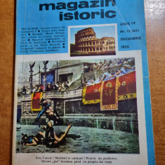 revista magazin istoric decembrie 1970