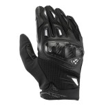 Cumpara ieftin Manusi barbati Roadster vara piele/textil Ixon model Rise Air 2 MS culoare: negru/alb - degete tactile, 3XL (13/14)