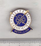 bnk ins Anglia - insigna Societatea Regală de Salvare a Vieții din Marea Britanie - anii `50