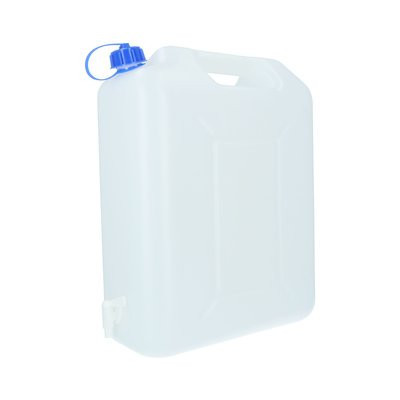 Canistra pentru apa 20 litri, cu robinet, bidon din material plastic (110093) AutoDrive ProParts foto