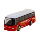 Masinuta Autobuz de turism, 1:64, Metal, Rosu, ATU-089206
