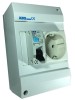 Priza Aplicata Schuko LEDO, Protectie Copii, Diferentiala 16A, 30mA, RCBO, IP20, 130x87mm