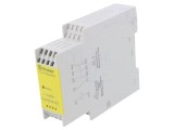 Releu de Siguranță 24VDC pentru Șină DIN IP20, 4 Ieșiri
