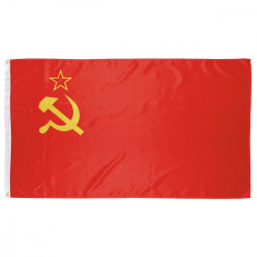 Drapelul Steagul URSS Uniunea Republicilor Sovietice Socialiste 90X150cm 35104C foto