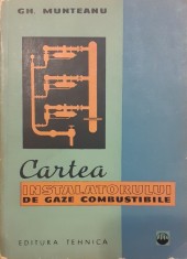 Cartea instalatorului de gaze combustibile foto